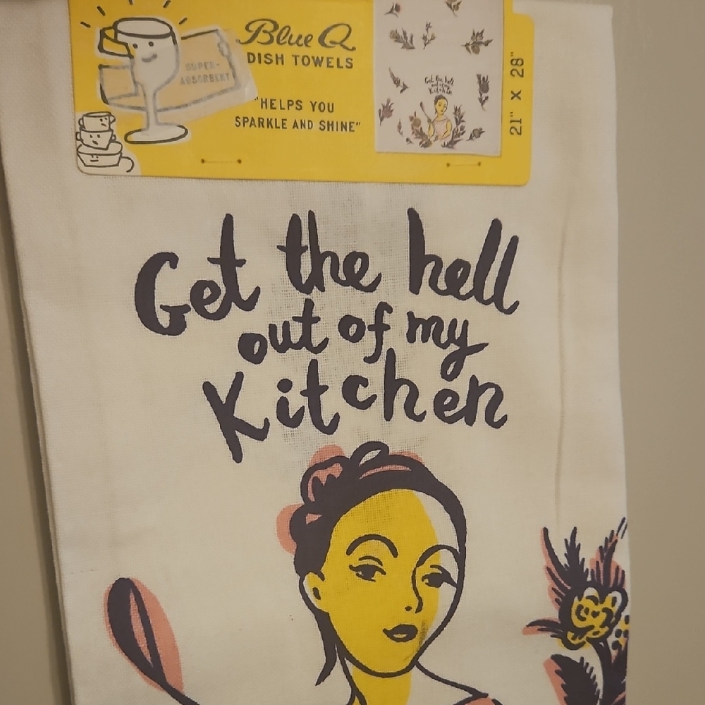 Blue Q Kitchen TOWEL NEW
